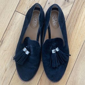 Franco Sarto suede loafers
